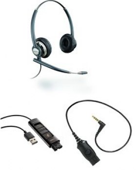 Poly Plantronics HW720 DA80 MO300 IPHONE E A BUNDLE