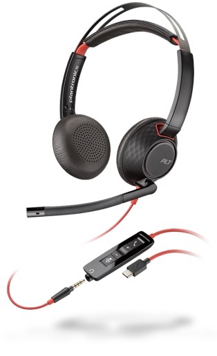 Poly (Plantronics) BLACKWIRE 5220, C5220 USB-C, (BULK), WW