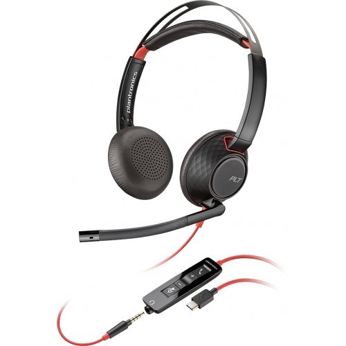Poly (Plantronics) BLACKWIRE 5220, C5220 USB-C, WW (New -201 SKU)