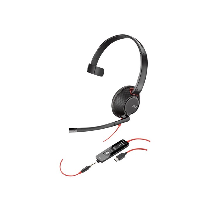 Poly (Plantronics) BLACKWIRE 5210, C5210 USB-C, WW
