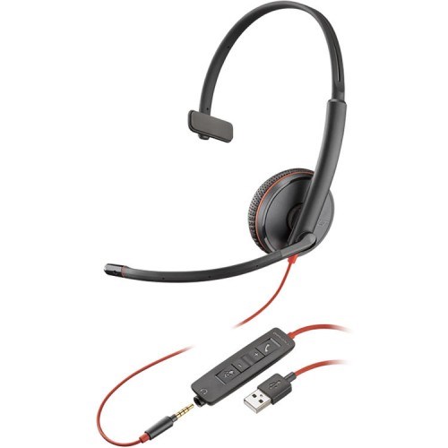 Poly (Plantronics) BLACKWIRE, C3215 USB-A (New -201 SKU)