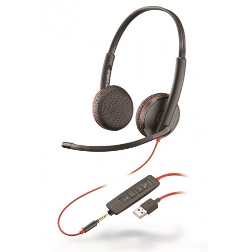 Poly (Plantronics) BLACKWIRE, C3225 USB-A (New -201 SKU)