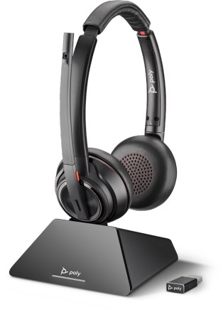 Poly (Plantronics) Savi 8220 UC, S8220 C, D200 USB-C, OTH, STEREO, DECT, UK/EURO/AUS/NZ