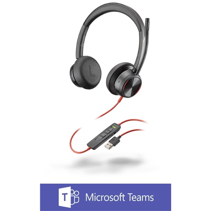Poly (Plantronics) BLACKWIRE 8225, BW8225-M USB-A, WW