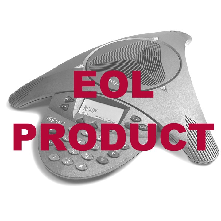 Poly (Polycom) SoundStation VTX 1000 - Analogue Conference Phone [End of sales life]