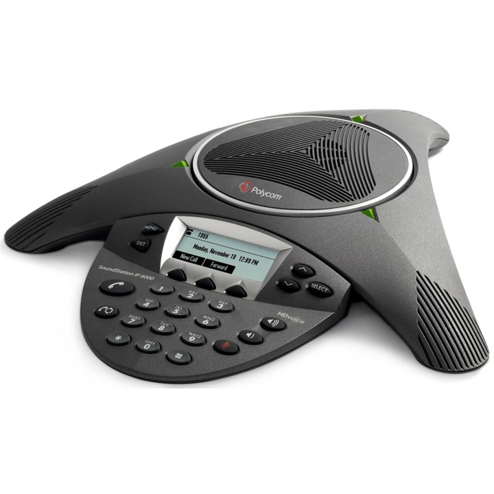 Poly (Polycom) SoundStation IP6000 (PoE) - IP / SIP Conference Phone