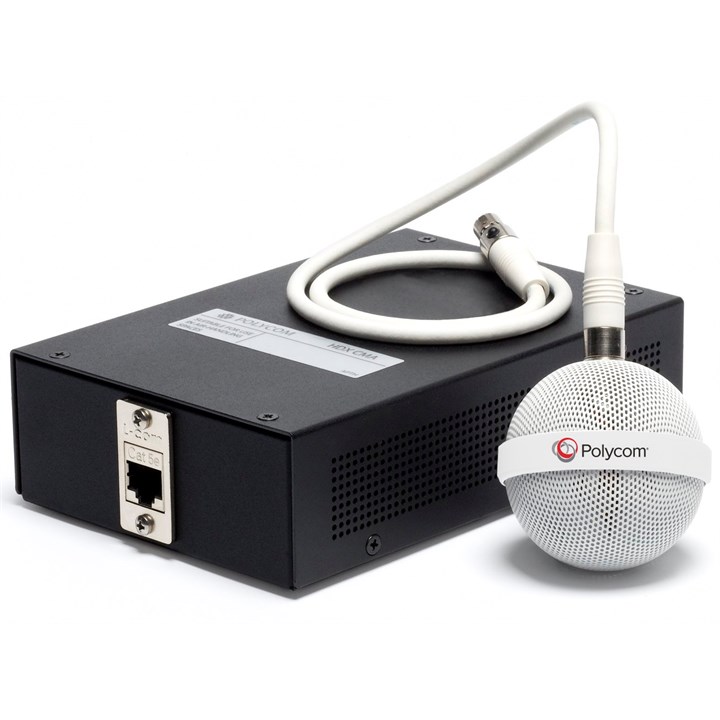Poly (Polycom) Ceiling Microphone Array (White, Primary / Main Mic / "Golfball mic")