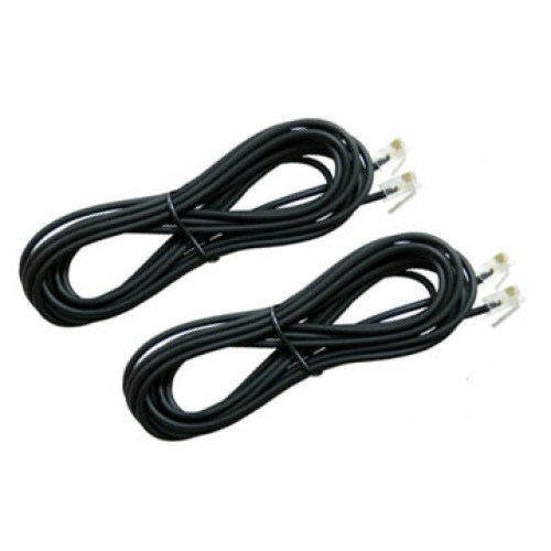 Poly (Polycom) Cable - Two (2) expansion microphone cables, 2.1m/7ft for Trio & SoundStation