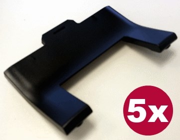 Poly (Polycom) Desk Stand - VVX 300 / 301 / 310 / 311 / 400 / 401 / 410 / 411 / 500 / 501 (5-Pack)