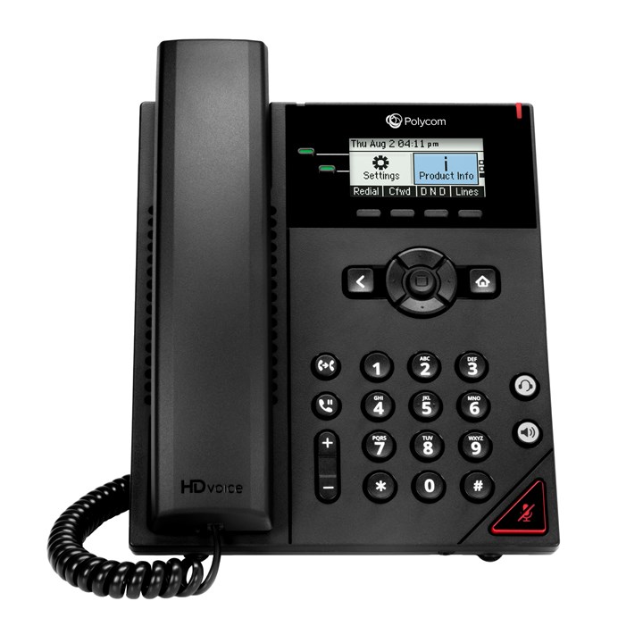 Poly (Polycom) OBi Edition VVX 150 2-line Desktop Business IP Phone (PoE / without power supply)