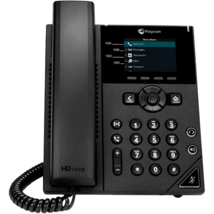 Poly (Polycom) SIP-only VVX 250 4-line Desktop Business IP Phone