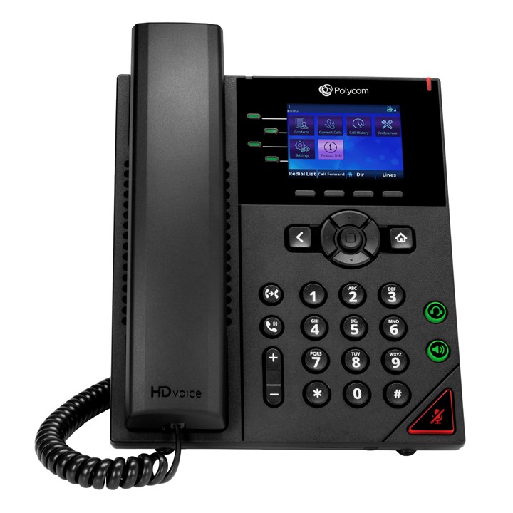 Poly (Polycom) OBi Edition VVX 250 4-line Desktop Business IP Phone (PoE / without power supply)