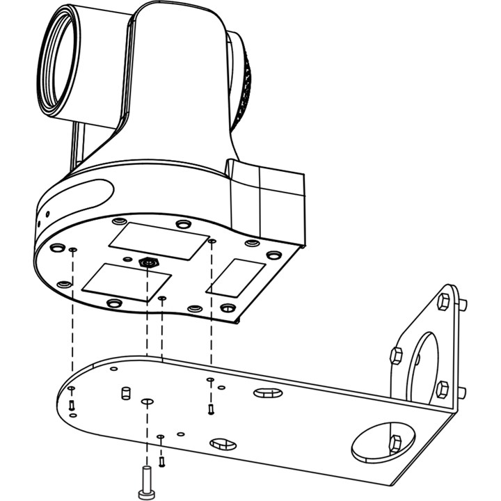Poly (Polycom) Camera Mounting Bracket for EagleEyeIV USB