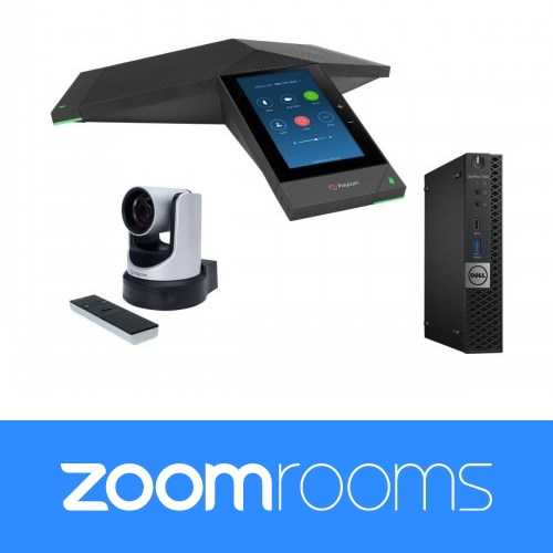 Poly (Polycom) ZoomRooms Bundle (Mid-Sized Rooms)