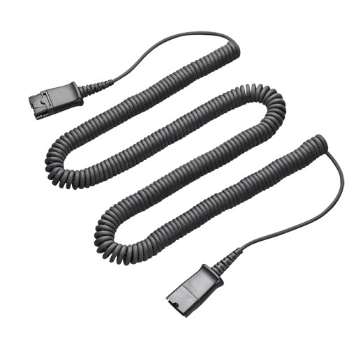 Poly (Plantronics) SPARE 10' EXT ULTRA BLACK CABLE