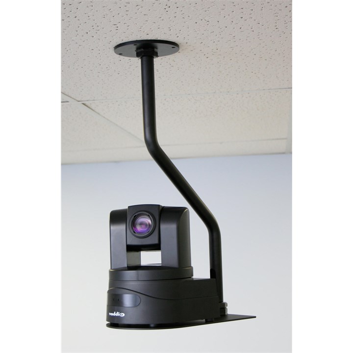 Off-Set Drop Down Mount for Vaddio's PowerVIEW HD-22, HD-30 & ClearVIEW HD-20SE, HD-20, HD-19 and HD-18