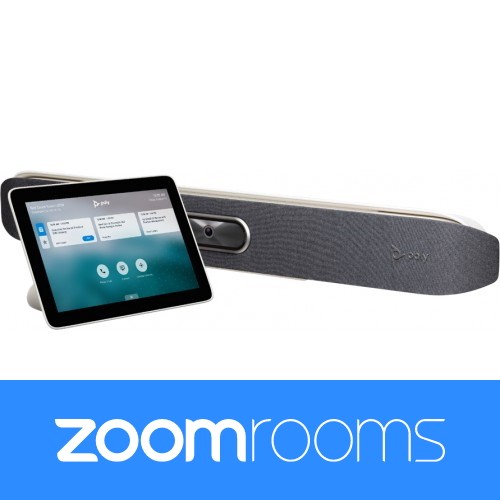 Poly (Polycom) STUDIO X50 & POLY TC8 Touch Control (Pre-configured ZTO for Zoom)