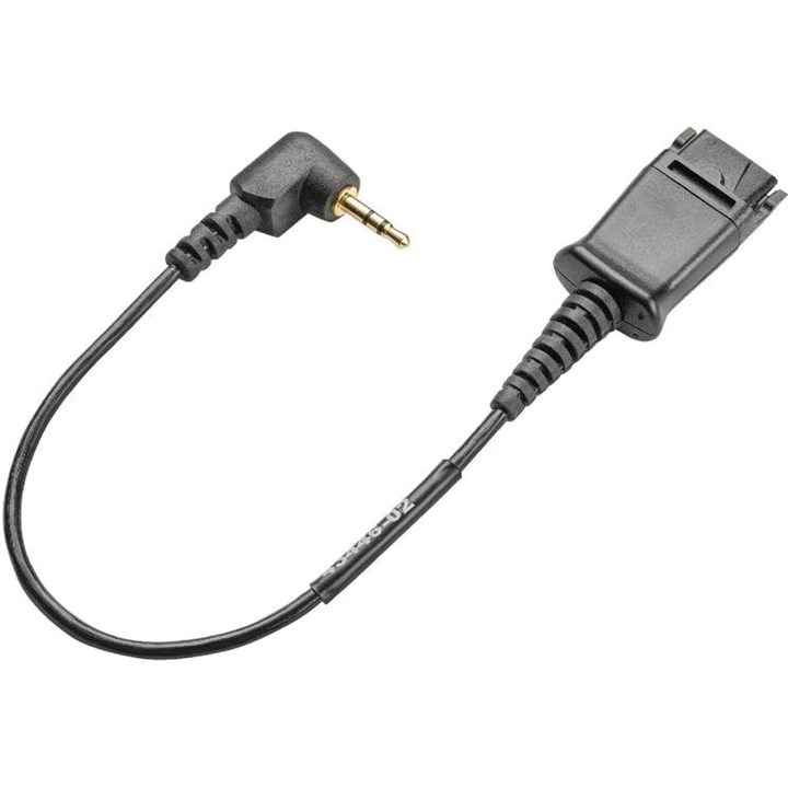 Poly (Plantronics) SPARE, CABLE ASSY, 2.5MM TO QD, GENERAL TRADES