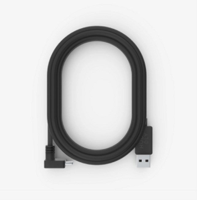 USB 3 Type Angled C to A Cable 1.15m