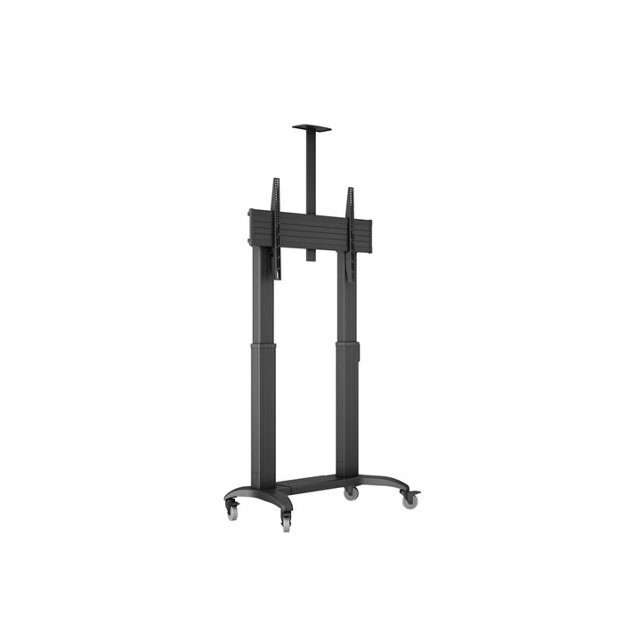  M Motorized Public Floorstand Dual Pillar 180 HD Trolley 