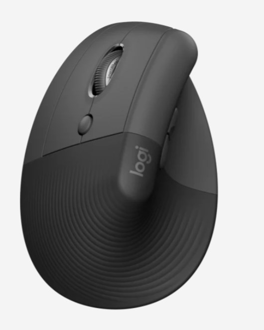 Lift Vertical Ergonomic Mouse for Business, Left - GRAPHITE / BLACK