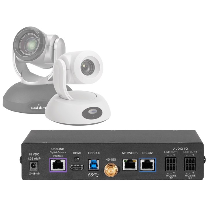 Polycom Codec Kit for OneLINK Bridge to RoboSHOT HDBT