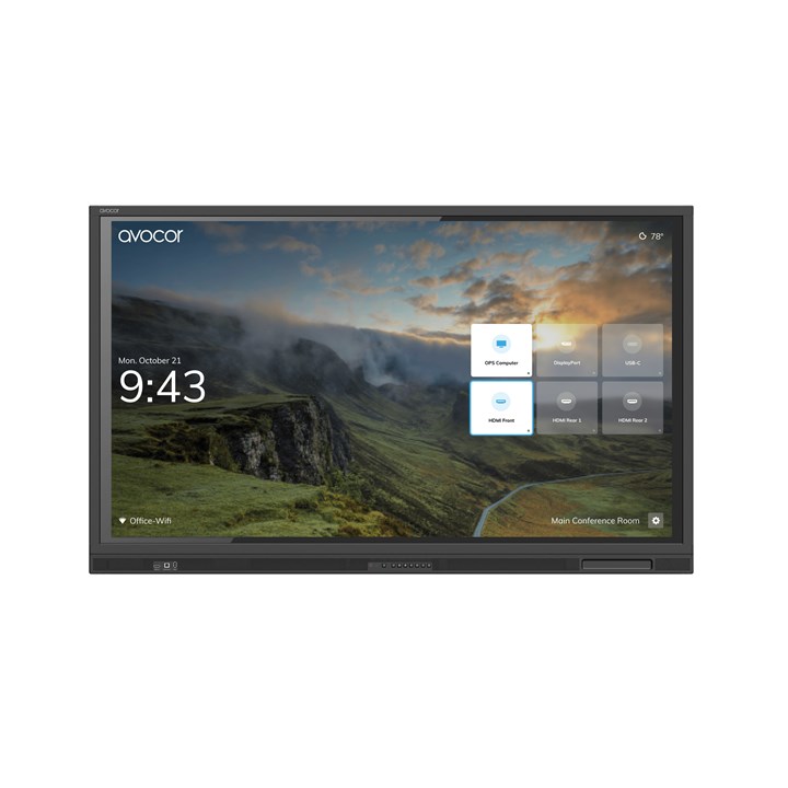 Avocor E-40 Series 75" 4K IR LED Interactive Display