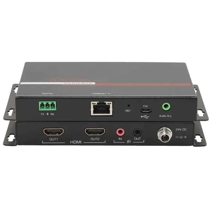 HDBaseT™ Receiver with dual outputs