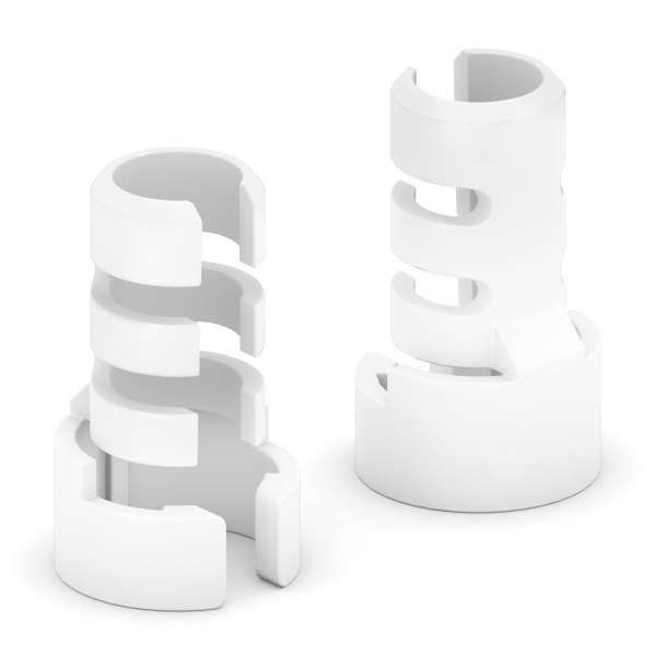 FlexInstall Strain Relief Attachment 10pcs Set - white