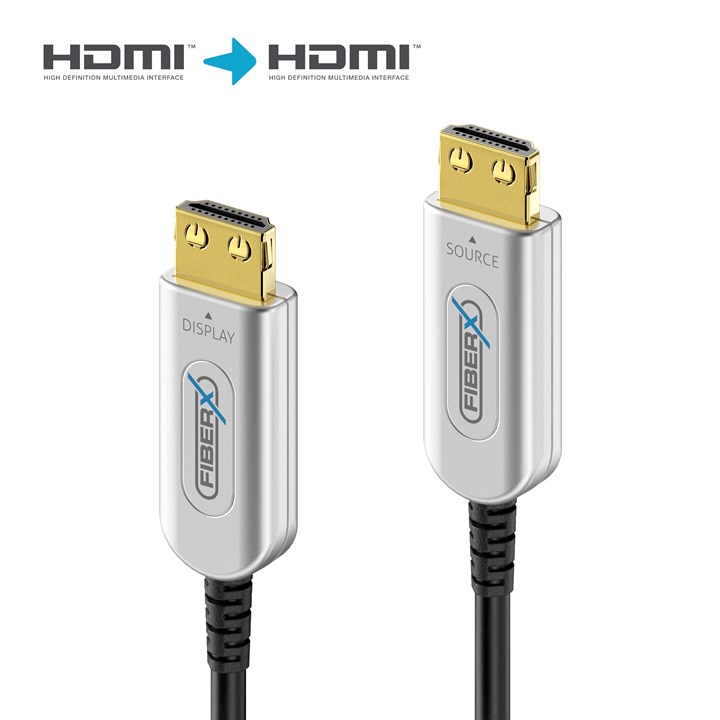 FiberX Series - HDMI 4K Fiber Extender Cable - 7.5m