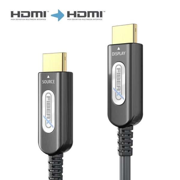 FiberX Series - HDMI 4K Armoured Fiber Extender Cable - 30m