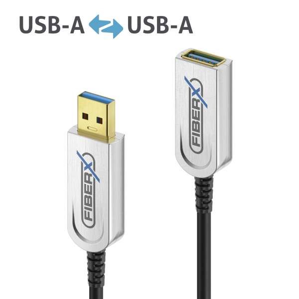 FiberX Series - USB 3.1 Fiber Optic Extension Cable - 10m