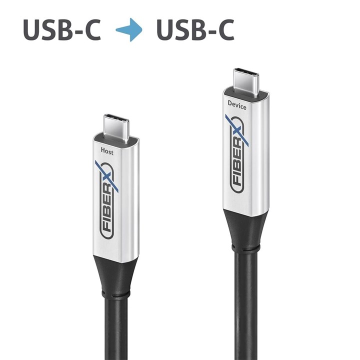 FiberX Series - USB 3.2 Gen 1 Active Optical Cable USB-C 10.0m