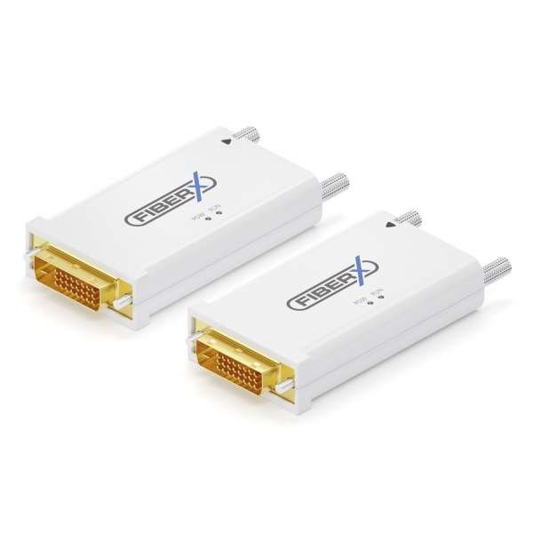 FiberX Series - Fiber Optic DVI Extender Set - Multi Mode