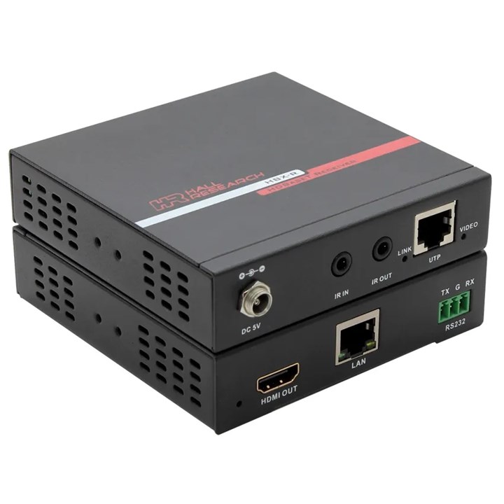 HDMI Video Extender With Ultra-HD AV, IR, RS232 and Ethernet (Receiver)