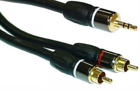 Phoenix Audio 2.5 to RCA -"Y" Cable
