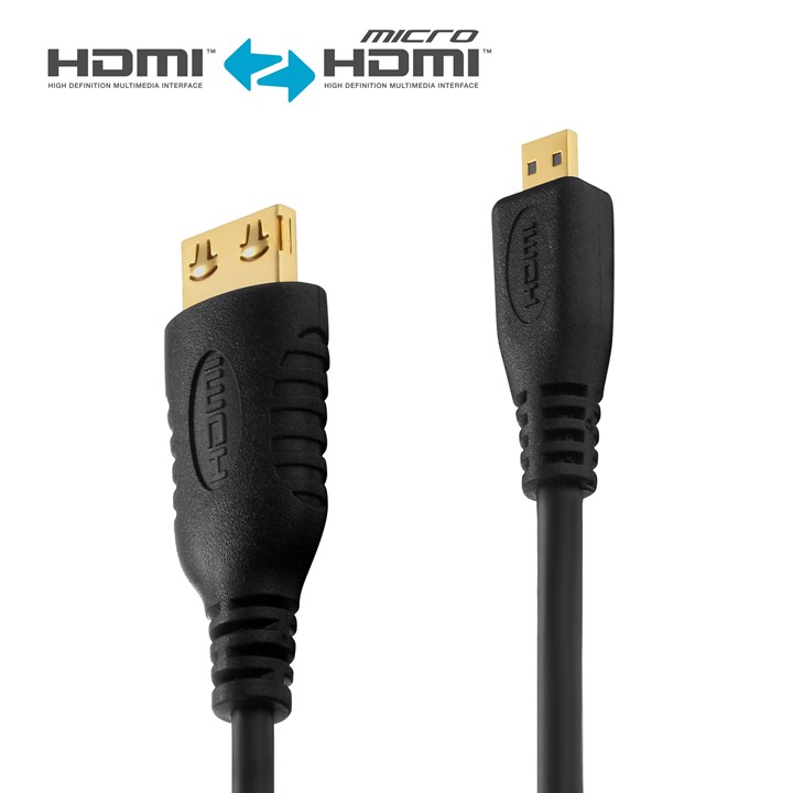PureInstall 1,00m HDMI/Micro HDMI Cable