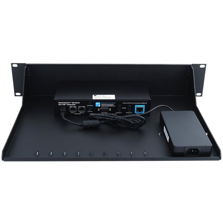 Rack Shelf: 2RU: Universal - Codec Plus/G7700 + RC4/5/6/7/8 Modules