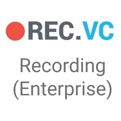 REC.VC Recording - Enterprise (10000 users | unlimited recording hours p/mth)