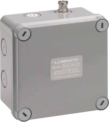 Luminite TX VHF Wireless PIR detectors / RX400