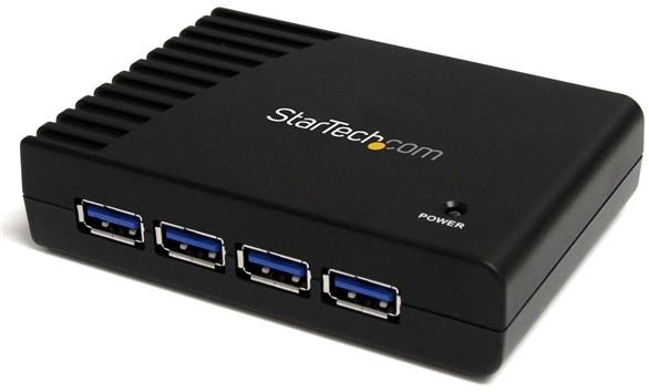StarTech 4 Port Black SuperSpeed USB 3.0. Hub