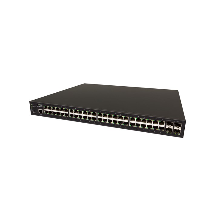 48 PoE+ Front Port Gigabit Managed Switch with 4x SFP (740W PoE+)
