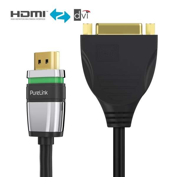 HDMI/DVI Portsaver Adapter - Ultimate Series - 0,15m