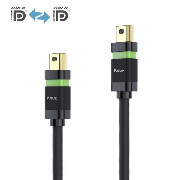 Mini DP Cable - Ultimate Series - 1,50m - black