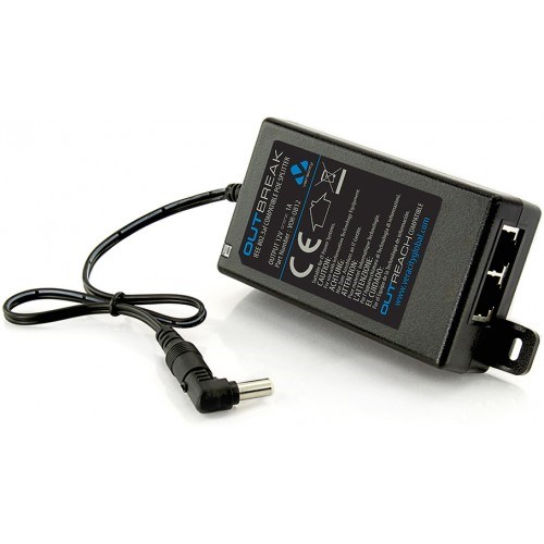 Veracity VOR-OB12 / OUTBREAK POE Splitter (POE-in /Network pass through and 12V DC jack)