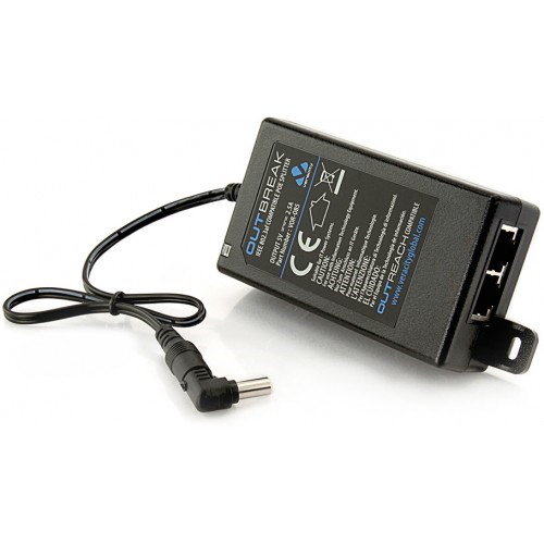 Veracity VOR-OB5 / OUTBREAK POE Splitter (POE-in /Network pass through and 5V DC jack)