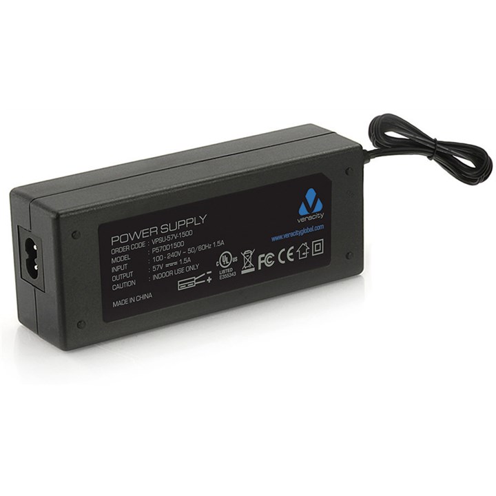 Veracity VPSU-57V-1500 / Powerstar 57V DC PSU, 1.5A (78W total budget, when used with -C4, or -C2)