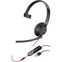Poly (Plantronics) BLACKWIRE 5210, C5210, USB-A, (BULK), WW