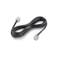 Poly (Plantronics) SPARE, CABLE ASSY, 4 COND W/MOD PLUG, BLACK, 36 IN LONG, CAD-FREE