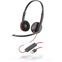 Poly (Plantronics) BLACKWIRE, C3220 USB-A, BLACK